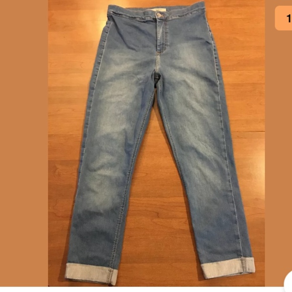 Women’s TopShop Moto Jeans Joni